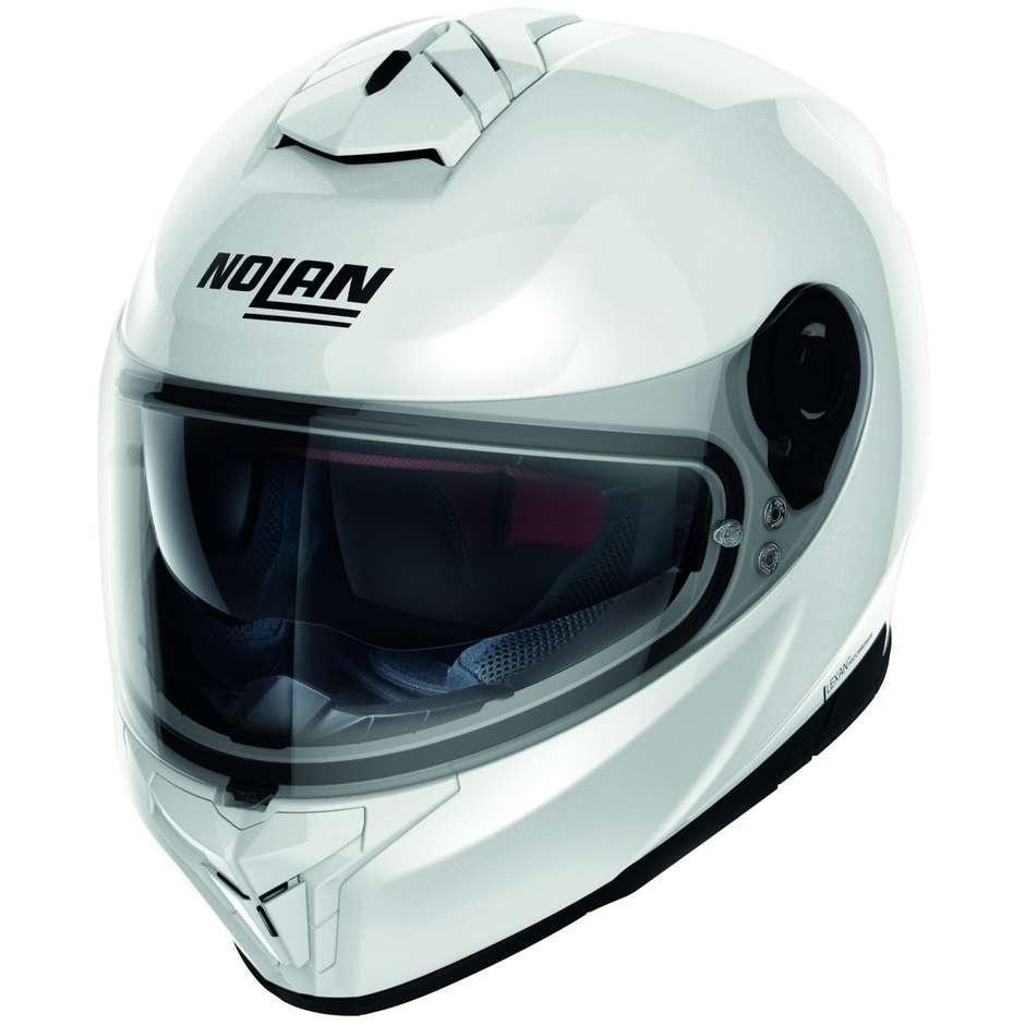 Мотошолом Nolan N80-8 CLASSIC N-COM White L