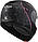 Мотошолом LS2 FF908 Strobe II Lux Matt Black Pink XXXL, фото 5