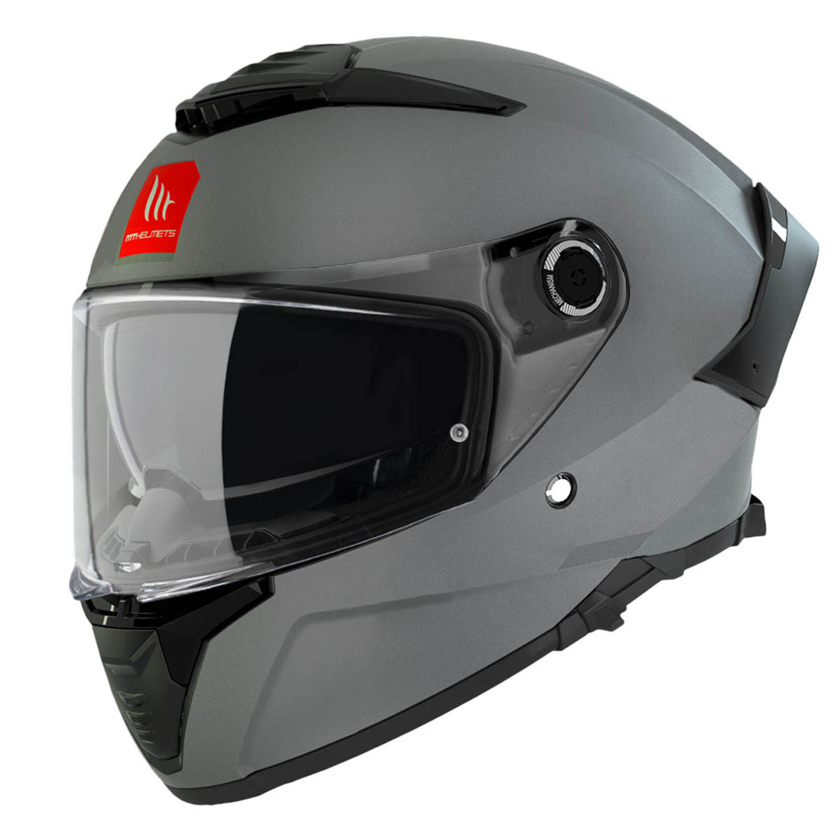 Мотошолом MT THUNDER 4 SV Solid A12 Matt Grey XS