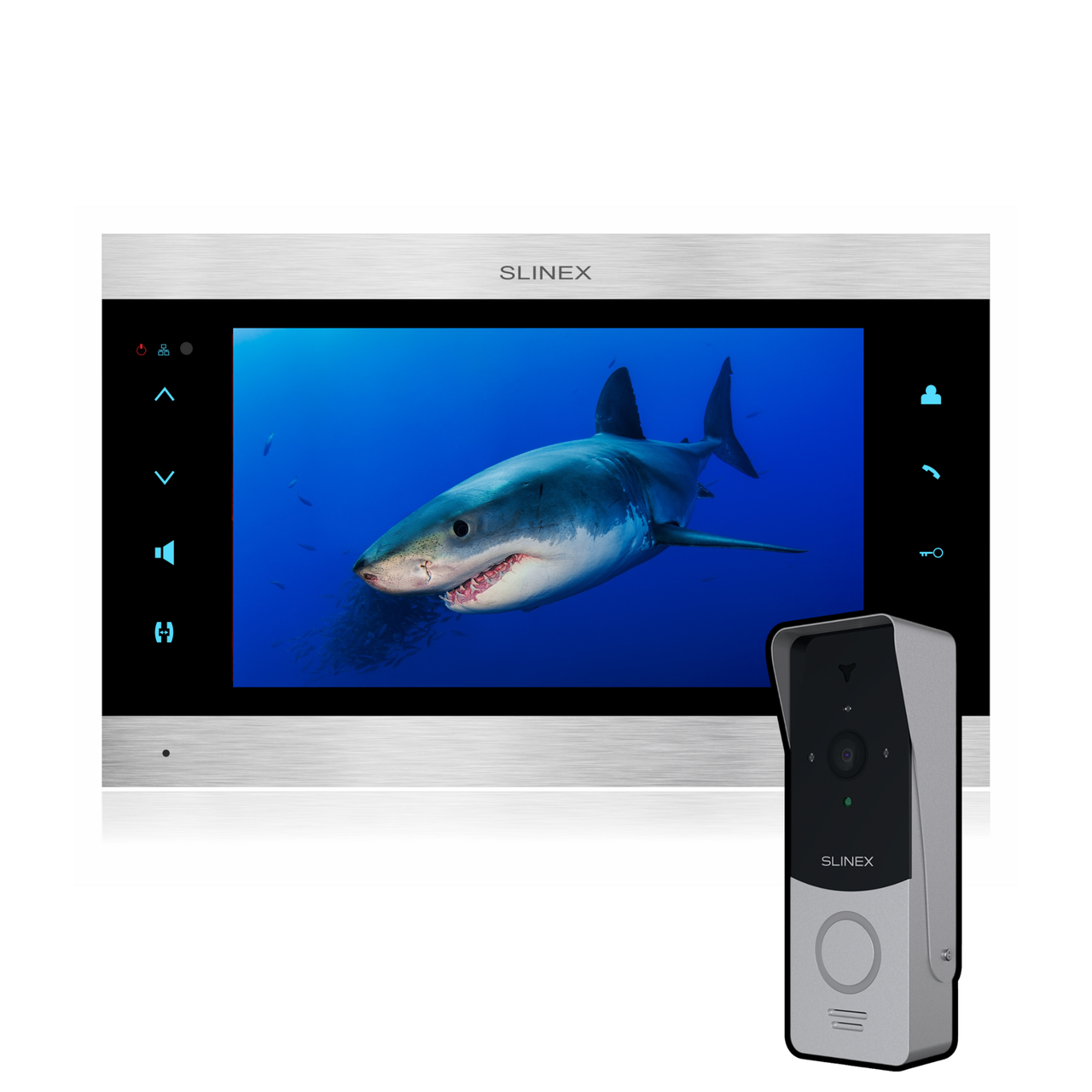 Топовий комплект домофона Slinex ML-20HD + SL-10N Cloud (silver/black), фото 1