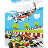 Картина за номерами на дерев'яному підрамнику