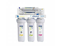 Осмос Аква Кут без помпи 50G RO-5 Е-01 із пластиковим баком 3,2G