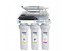Осмос Аква Кут із помпою 50G RO-5 А-01 із пластиковим баком 3,2G