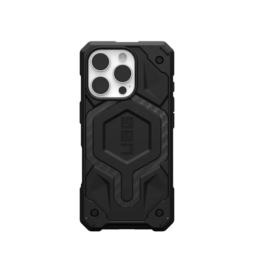 Чохол UAG для iPhone 16 Pro Monarch Carbon Fiber Оригінал!