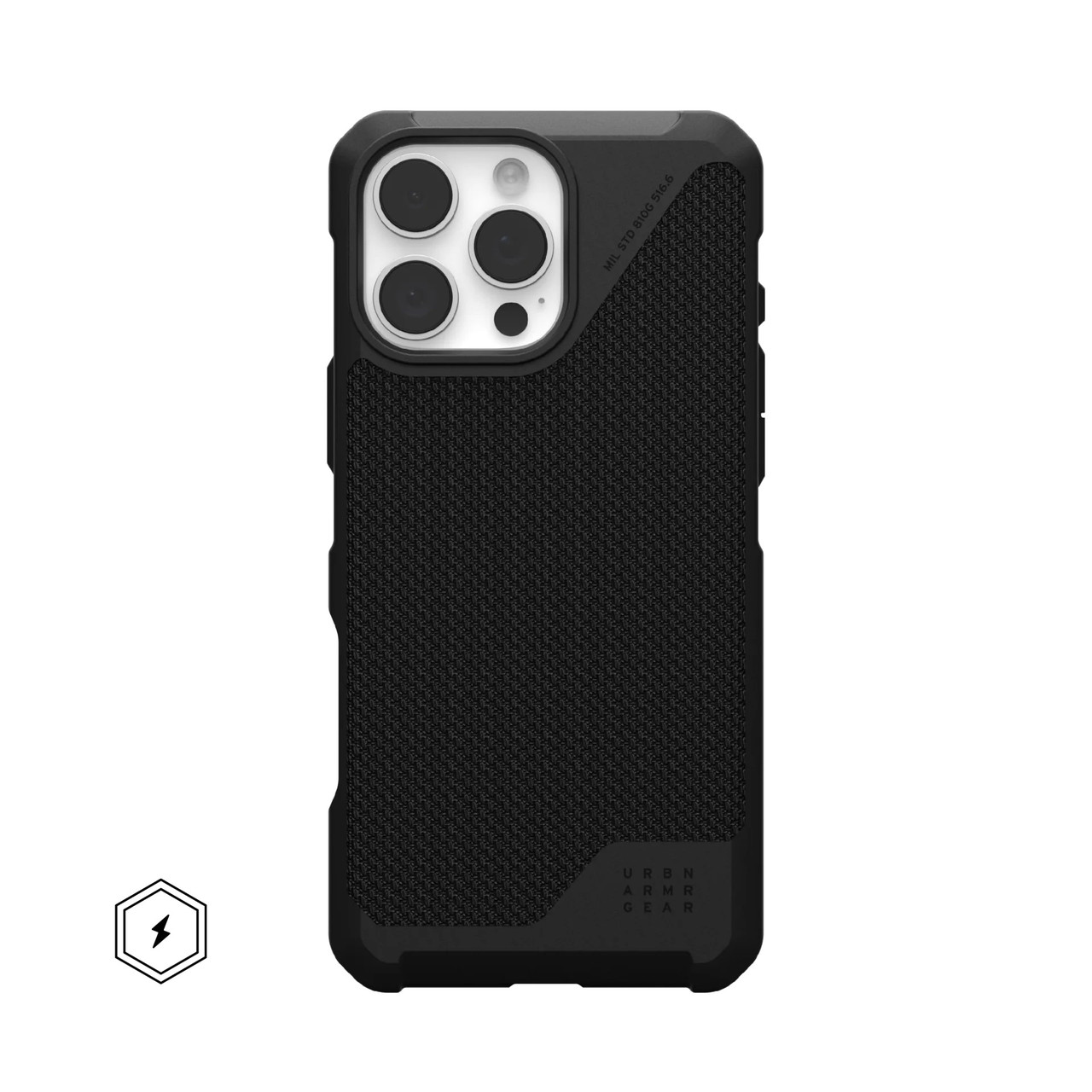Чохол UAG для iPhone 16 Pro Max Metropolis LT Magsafe Kevlar Black Оригінал!