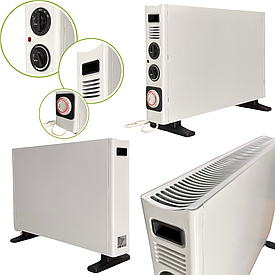 Нагрівач конвекторний електричний LEX LXZCH04FT (з вентилятором)