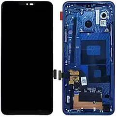 Дисплей (екран) LG G7 ThinQ G710 Q850 Q925 з тачскріном (оригінал Китай у синій рамці)