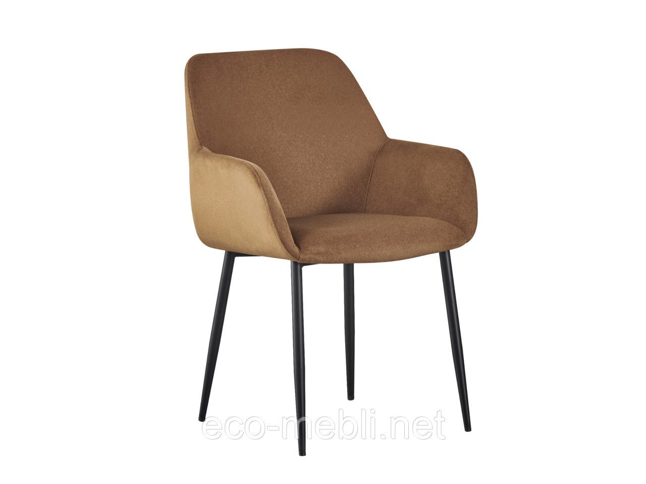 Стілець кухонний  M-220  карамель/чорний   Vetro Mebel