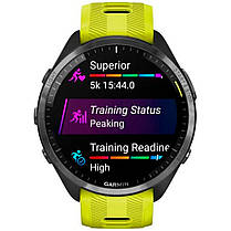 Garmin Forerunner 965 смарт-годинник Amp Yellow / Black Titanium 010-02809-12, фото 5