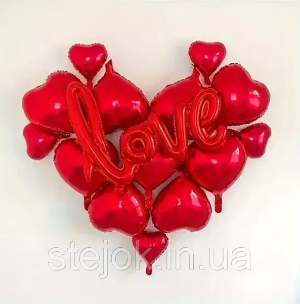 Набір куль Кохання в серці, фото 1