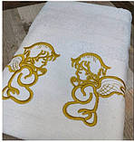 Рушник махровий крижма 70х140, фото 2