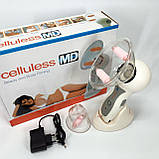 Масажер вакуумний антицелюлітний Celluless MD NEW вакуумно-роликовий ефективний масажер Целюлес BW-81, фото 7