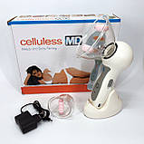 Масажер вакуумний антицелюлітний Celluless MD NEW вакуумно-роликовий ефективний масажер Целюлес BW-81, фото 5