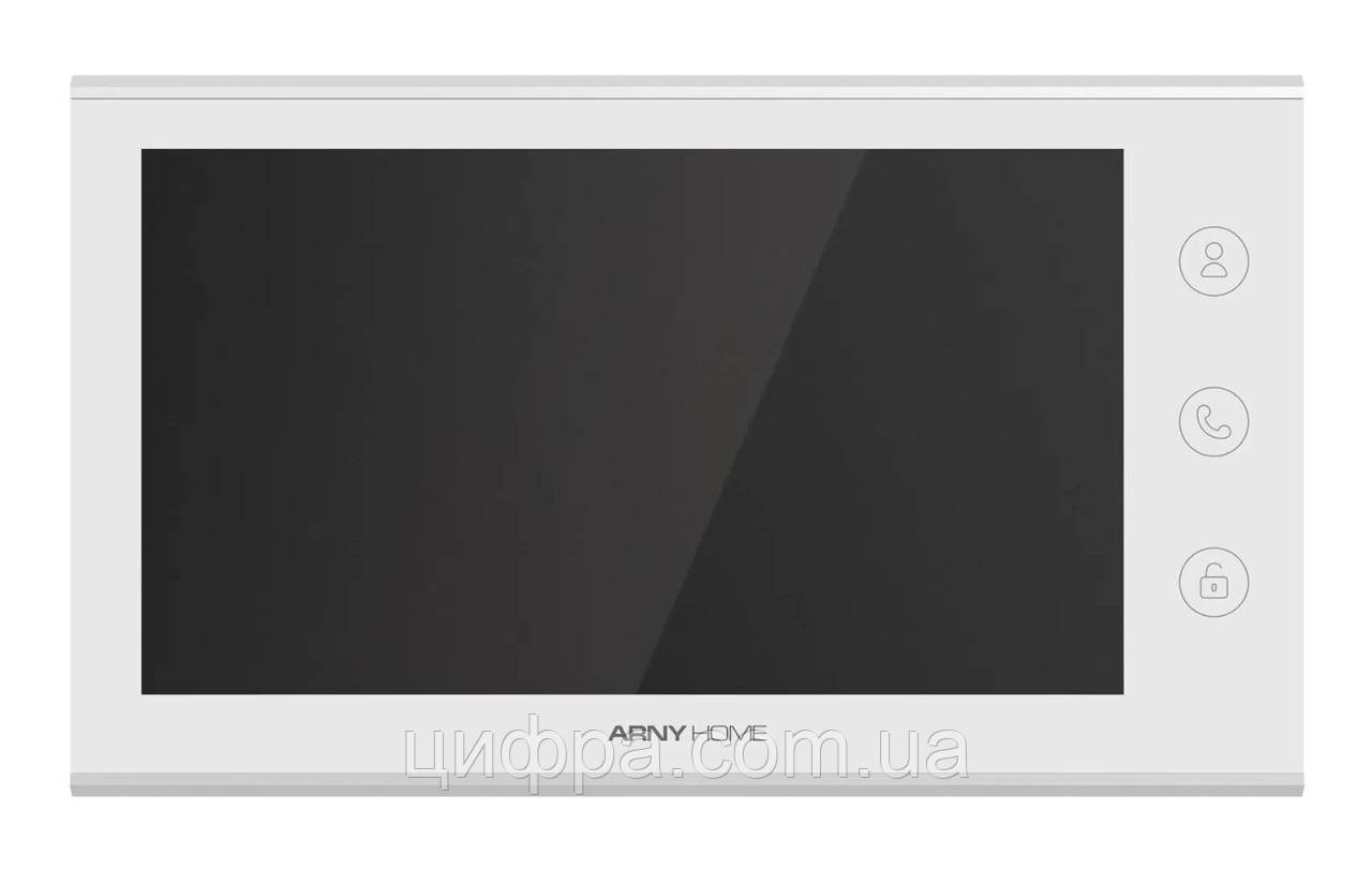 Відеодомофон Arny AVD-731A (2Mpx) white IPS
