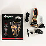 Професійна бритва GEMEI, Чоловічі електробритви для обличчя, Тример бездротовий, Електробритва YO-33, фото 8