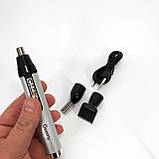 Бездротова електробритва GEMEI GM-3107 3в1, Бритви акумуляторні, Бритва для бороди електронна HF-44, фото 7