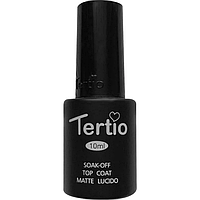 TERTIO TOP MATE ФІНІШНЕ ПОКРИТТЯ МАТОВЕ 10 МЛ з липким шаром.