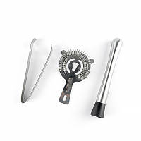 Набір для бару 12 предметів Youchen MC-B9 у чохлі. Великий набір для коктейлів, фото 5