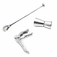 Набір для бару 12 предметів Youchen MC-B9 у чохлі. Великий набір для коктейлів, фото 6