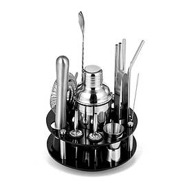 Набір для бару 18 предметів із підставкою Youchen MC-Y18. Великий набір бармена