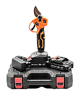 Аккумуляторный секатор Husqvarna XIP365 секатор Хускварна садовые ножницы 30 мм с 2 АКБ 24V, 5Ah