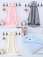 Рушник мікрофібра дитячий із куточком 80х80