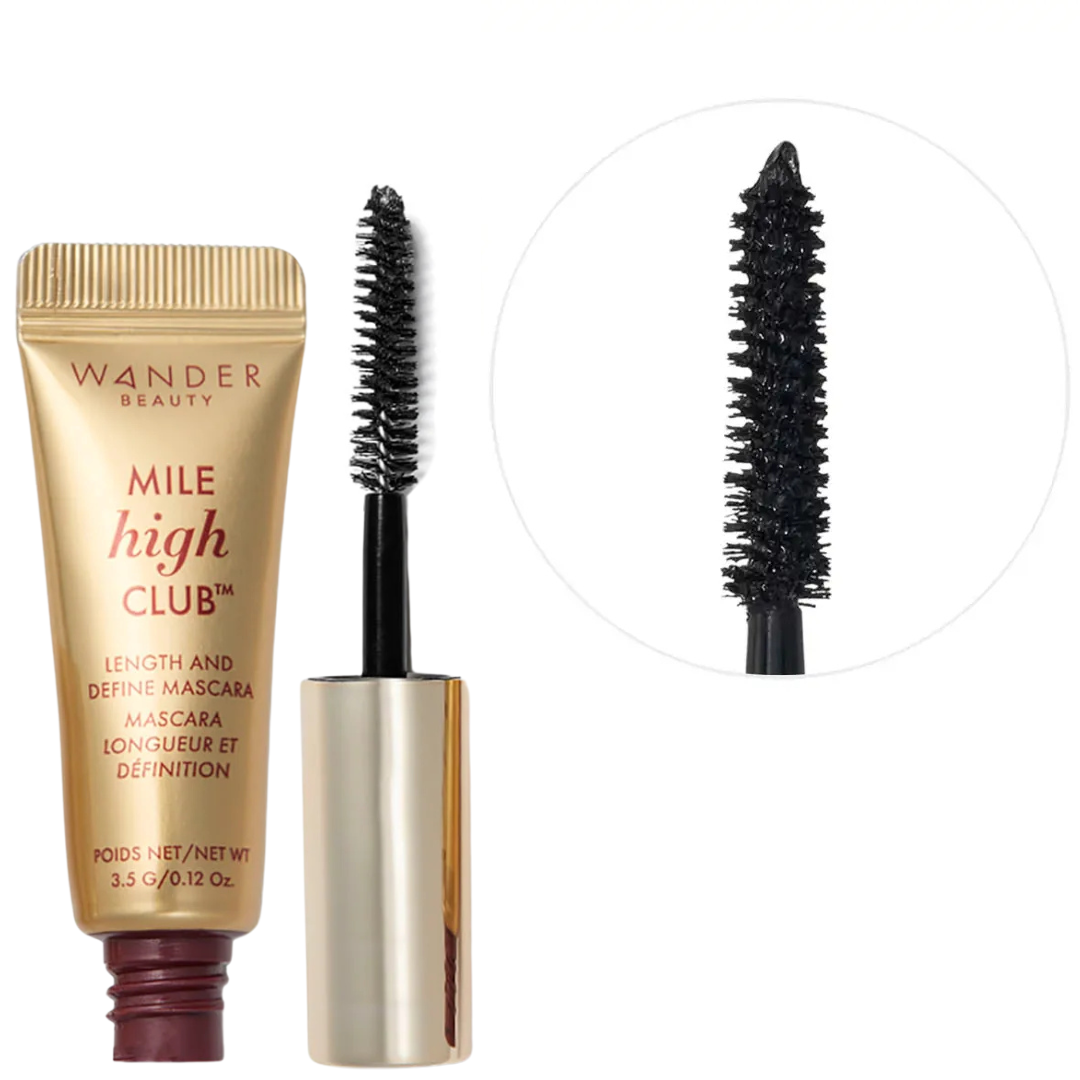 Туш для подовження та поділу вій Wander Beauty Mile High Club™ Length and Define Mascara mini 3.5 г