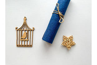 Войлок 2мм Корея Преміум синій меланж C-117 - 50х110 см