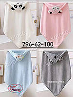 Рушник мікрофібра дитячий із куточком 105х105