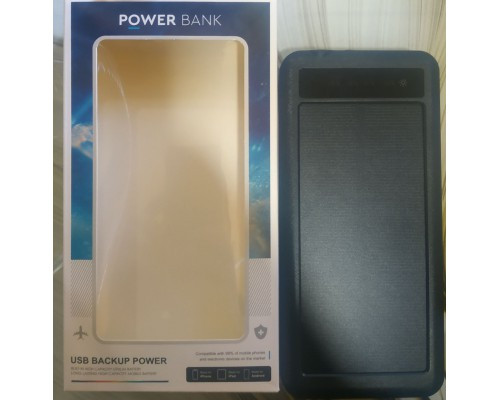 Заряджання із сонячною панеллю Power Bank JS-809 50000 mAh