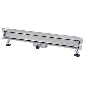 IT05-FT29/800 ITAL Душовий трап 800 мм НАСТІННИЙ ПІД ПЛИТКУ комбін. гідрозатвор (коробка) {5/1}