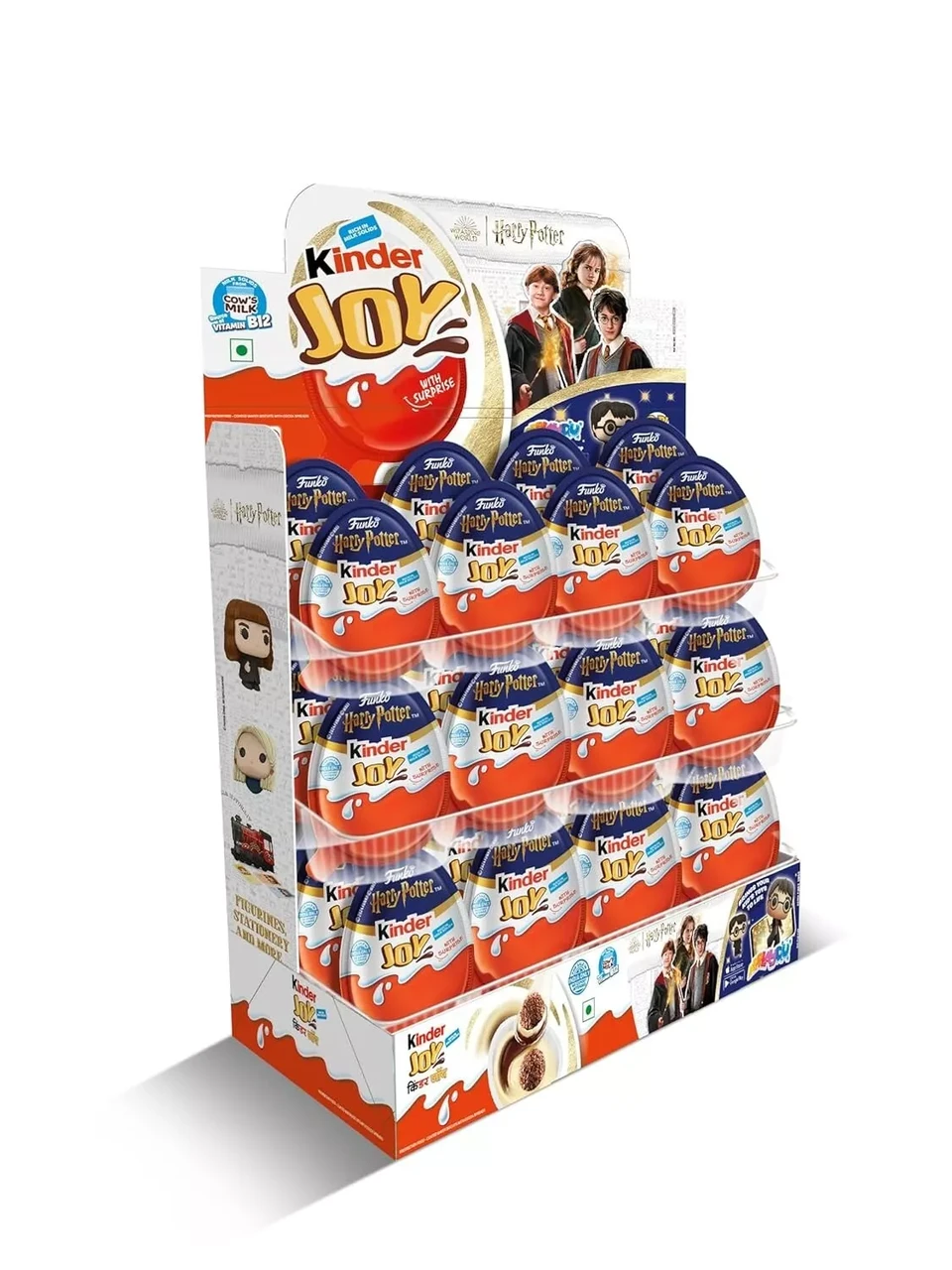 Яйце Kinder Joy Funko Pop Harry Potter 20 g 24 шт (BB 14.04.2025)