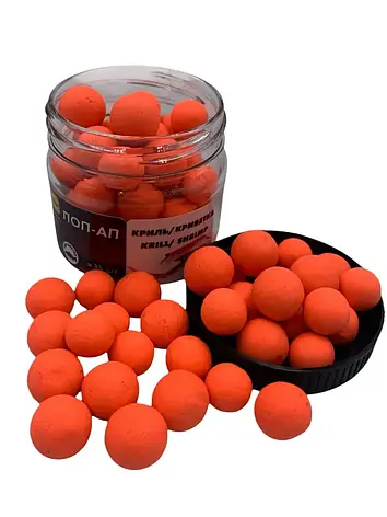 Плаваючий Бойл, поп ап для риболовлі, поп ап мікс Криль-Креветка (Krill-Shrimp)12-14 мм Carp Dream, фото 1