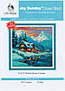 Набір для вишивання за нанесеною на канву схемою “Winter Snow Country”. AIDA 14CT printed , 43*43см., фото 2
