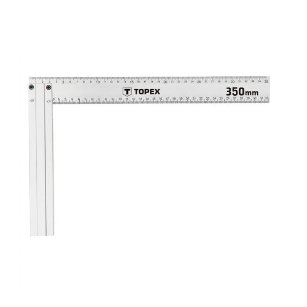 Кутник алюмінієвий Topex (350х190 мм) (30C364), фото 1