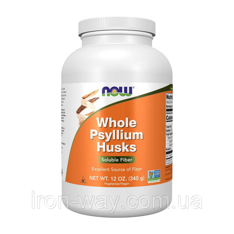 NOW Whole Psyllium Husks (340 g)