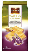 Вафлі з Начинкою Лісові Ягоди Феїні Бісквіт Feiny Biscuits Wafers Wild Berry 250 г Австрія
