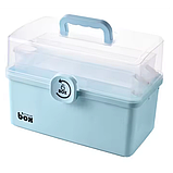 Аптечка-органайзер для ліків з 3 рівнями 29х16х15,7 см розмір М Beauty Gadgets, фото 3