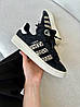 Жіночі кросівки Adidas Campus Black Leo Кеди Адідас Кампус чорні леопард замша текстиль демісезон, фото 9