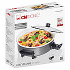 Електросковорода Clatronic PP 3570 C — 1500 Вт, Ø42 см, керамічне покриття, термостат, фото 9