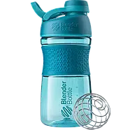Шейкер спортивний (пляшка) BlenderBottle SportMixer Twist 20oz/590ml Teal, фото 2