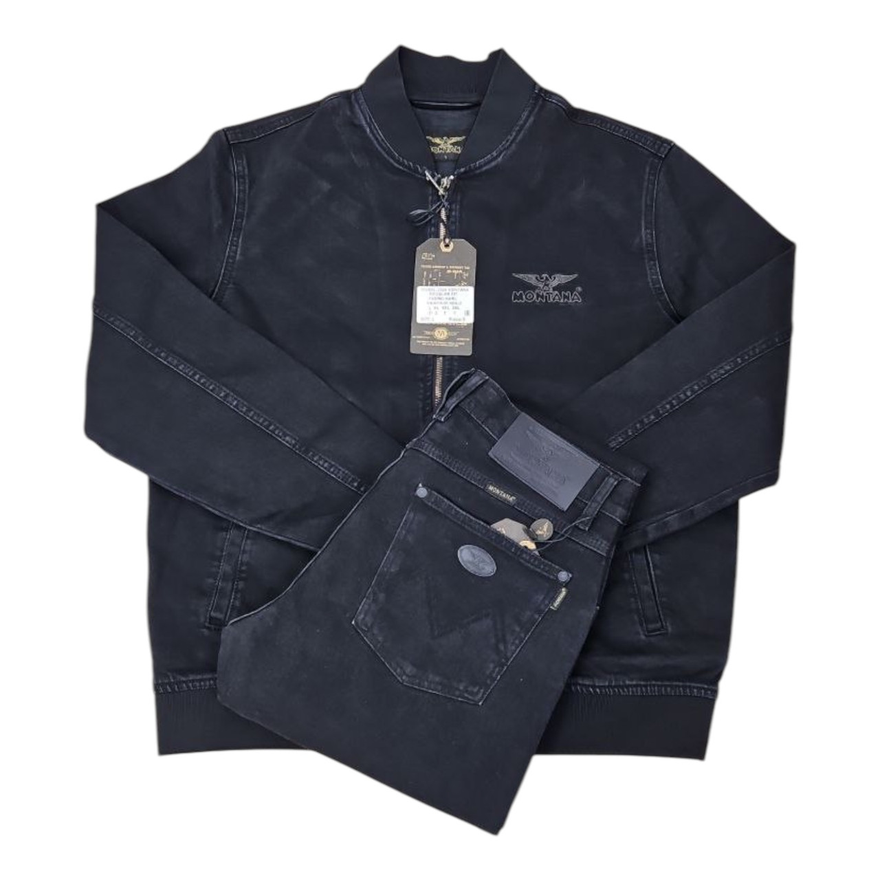 Джинсовий костюм Montana Pilot USA - Black