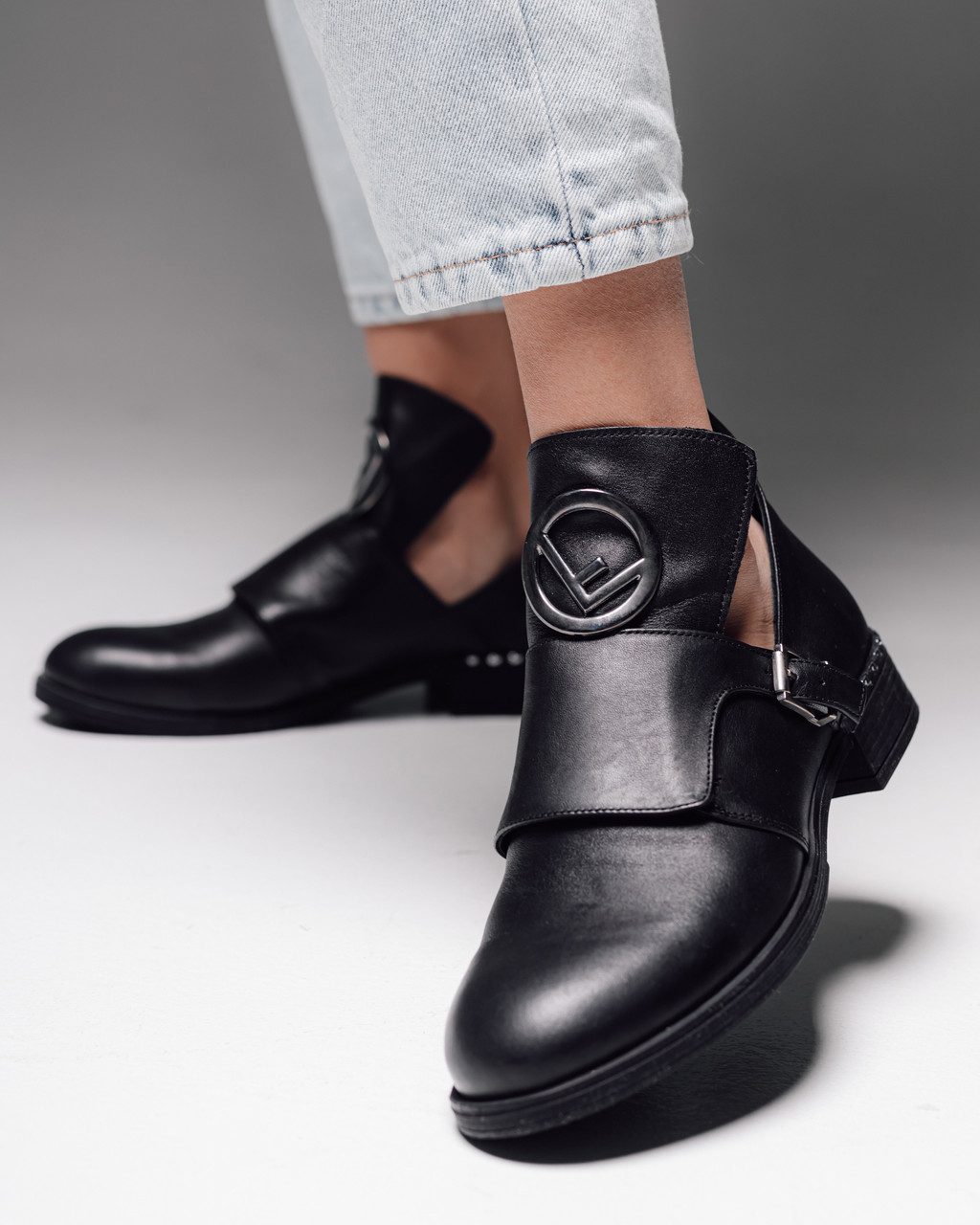 Туфлі шкіряні casual Aquamarin 274