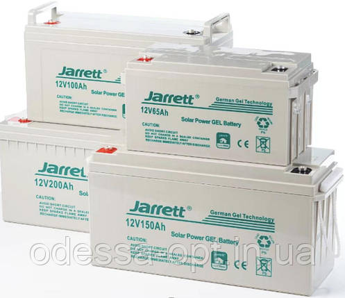Гелієвий акумулятор BATTERY 12V 250A JARRETT, фото 1