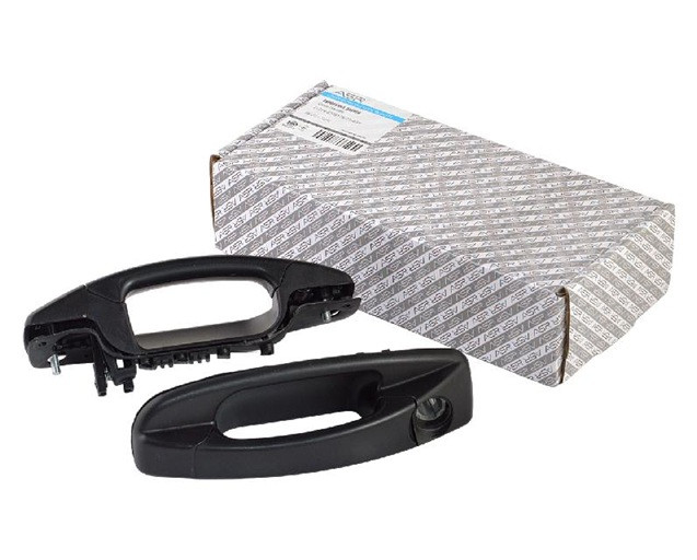 Ручка двері ВАЗ 2121 зовнішня ЄВРО (під личинку 06) (комплект 2шт.) (ASR, Чехія), фото 1