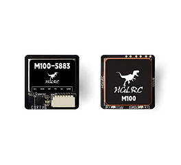 Модуль для FPV GPS HGLRC M100-5883 GNSS M10 з компасом, керамічною антеною