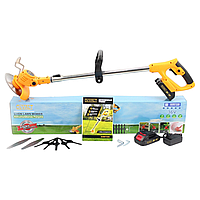 Аккумуляторный триммер DeValt DCMST154N триммер Девольт для кошения кустарников и газонов с 2 АКБ 36V, 5Ah