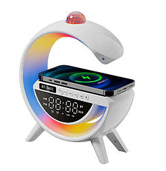 Ночник LED лампа RGB колонка у вигляді літери G BT 3402