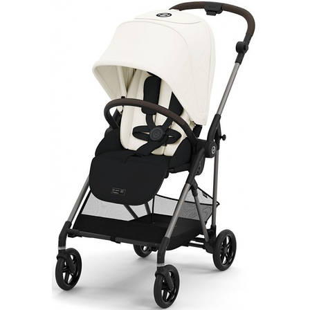 Прогулянкова коляска Cybex Melio Canvas White, фото 1