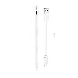 Стилус HOCO GM112 Intelligent anti-lost active capacitive pen with digital display pad dedicated White, 1.5mm tip, 130mAh battery, фото 6
